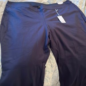 Dark navy blue dress pants. Straight leg. Lane Bryant brand new.